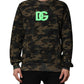 Dolce & Gabbana Multicolor Camouflage Men Sweatshirt  Sweater