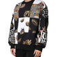 Dolce & Gabbana Multicolor Crown Print Sweatshirt Sweater