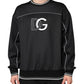 Dolce & Gabbana Black DG Logo Crew Neck Sweatshirt Sweater