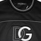 Dolce & Gabbana Black DG Logo Crew Neck Sweatshirt Sweater