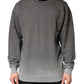 Dolce & Gabbana Gray Cotton Crew Neck Men Sweatshirt Sweater