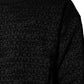 Dolce & Gabbana Black Monogram Crew Neck Sweatshirt Sweater