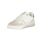 Gas White Polyester Men's Sneaker