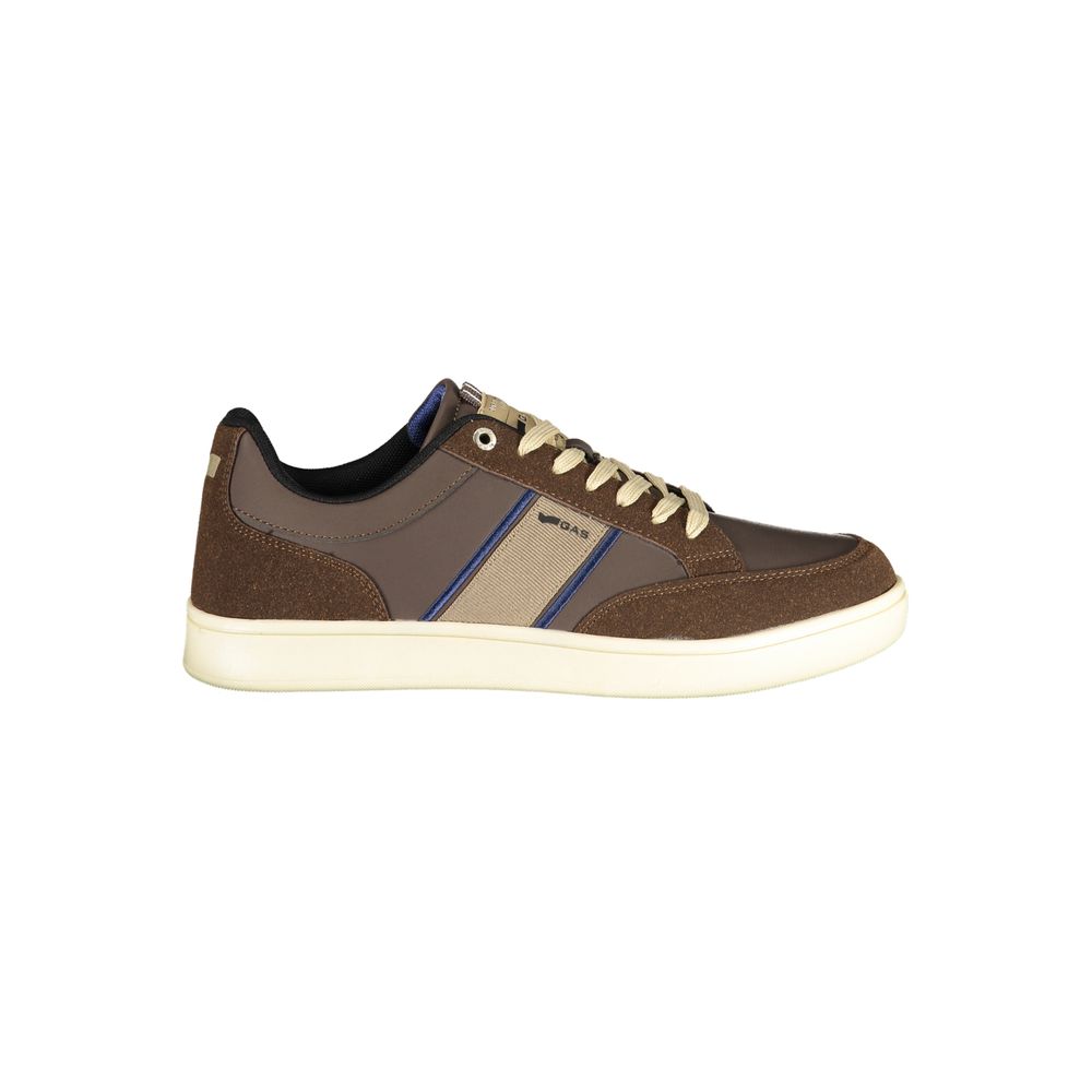 Gas Marrone Polyurethane Men Sneaker