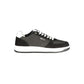 Gas Black Polyurethane Men Sneaker