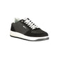 Gas Black Polyurethane Men Sneaker
