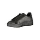 Gas Black Polyurethane Women Sneaker