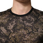 Dolce & Gabbana Multicolor Camouflage Long Sleeves T-shirt