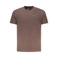 Tommy Hilfiger Brown Cotton Men's T-Shirt