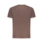 Tommy Hilfiger Brown Cotton Men's T-Shirt