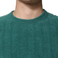 Dolce & Gabbana Dark Green Cotton Blend Men Crew Neck T-shirt