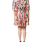 Dolce & Gabbana Multicolor Floral Silk Chiffon Pleated Mini Dress