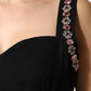 Dolce & Gabbana Black Embellished Bodycon Long Gown Dress