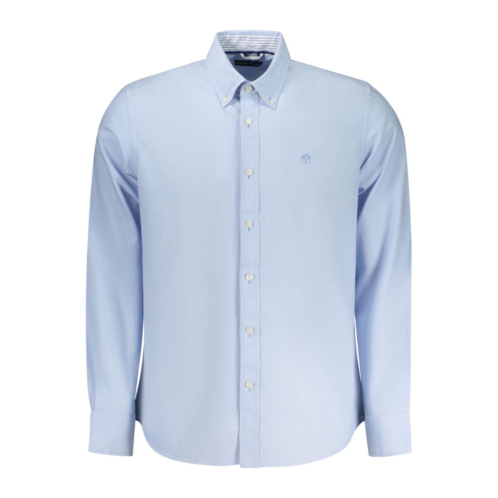 North Sails Azzurro Cotton Men Shirt