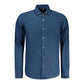 North Sails Blue Cotton Men Shirt