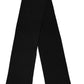 Dolce & Gabbana Black Wool Knitted Neck Wrap Foulard  Scarf