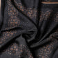 Dolce & Gabbana Black Patterned Square Foulard Scarf