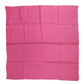 Dolce & Gabbana Pink Silk Neck Wrap Square Foulard Scarf