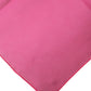 Dolce & Gabbana Pink Silk Neck Wrap Square Foulard Scarf