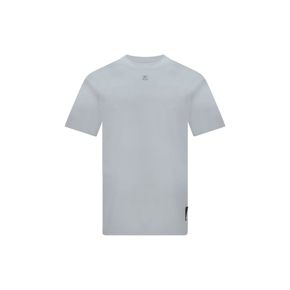 Fendi White Cotton T-Shirt