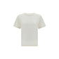 Extreme Cashmere White Cotton T-Shirt