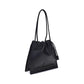 Coccinelle Black Calf Leather Bos Taurus Handbag