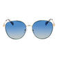 Polaroid Gold Metal Sunglasses