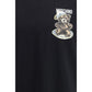 Moschino Black Cotton T-Shirt