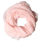 Dolce & Gabbana Light Pink Stole Silk Neck Wrap Shawl  Scarf