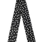Dolce & Gabbana Scarf Black Polka Dot Silk Neck Wrap Foulard