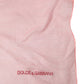 Dolce & Gabbana Light Pink Cashmere Neck Wrap Shawl Scarf