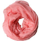 Dolce & Gabbana Light Pink Cashmere Neck Wrap Shawl Scarf