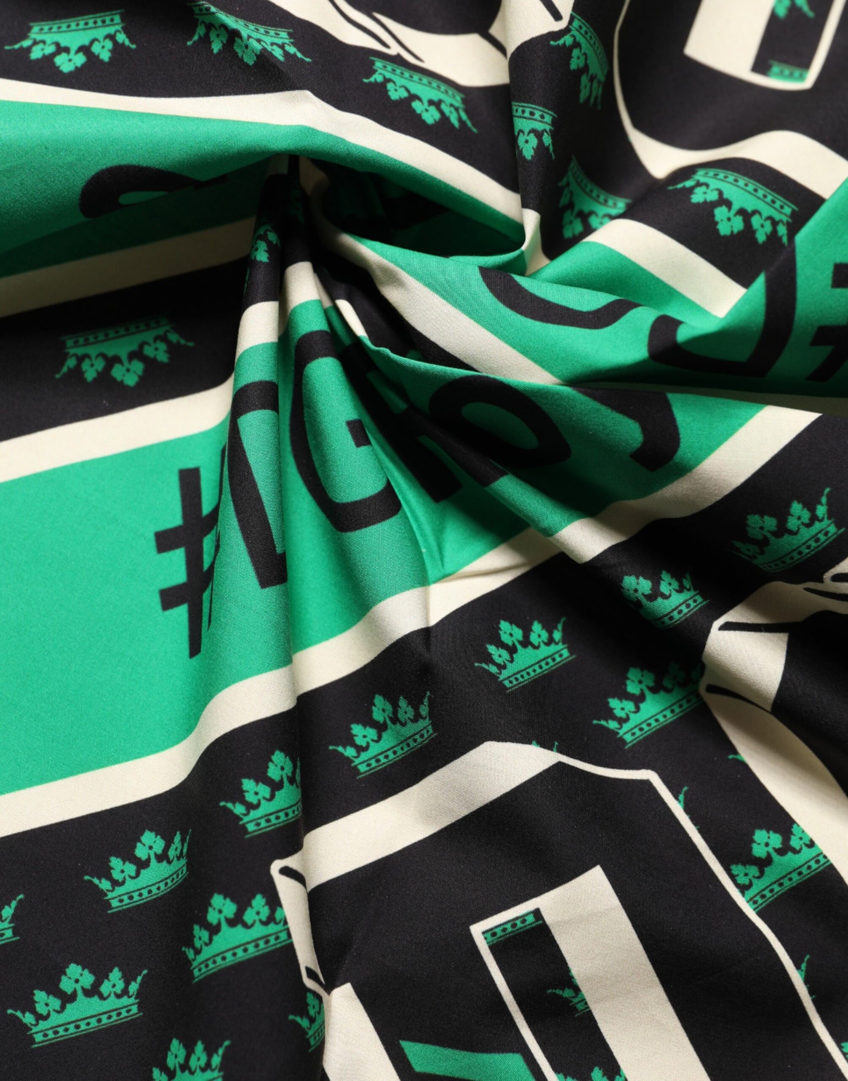 Dolce & Gabbana Multicolor #DGRoyals Square Foulard 50.5cm x 50cm Scarf