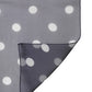 Dolce & Gabbana Blue Polka Dot Silk Square Foulard 91.5cm x 89.5cm Scarf
