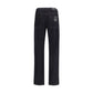 7FOR Blue Cotton Straight-Leg Jeans