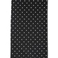 Dolce & Gabbana Black Polka Dot Neck Wrap Foulard 133.5cm x 12.5cm Scarf