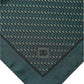 Dolce & Gabbana Dark Green Silk Patterned Handkerchief 32cm x 31cm Scarf