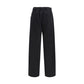 MM6 Black Cotton Athletic Pants