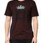 Dolce & Gabbana Maroon DG Crown Cotton Crew Neck Men T-shirt