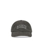 Ganni Bicolor Cotton Cap (Baseball Hat)