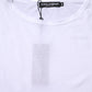 Dolce & Gabbana White Cotton Crew Neck Short Sleeves T-shirt