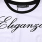 Dolce & Gabbana White Eleganza Cotton Crew Neck Tee T-shirt