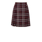 Dolce & Gabbana Bordeaux Wool Mini Skirt