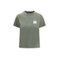 Amiri Green Cotton T-Shirt