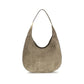 Savette Beige Calf Leather Bos Taurus Shoulder Bag