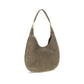 Savette Beige Calf Leather Bos Taurus Shoulder Bag