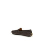 Tod's Brown Calf Leather Bos Taurus Slip-On Loafers