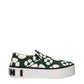 Marni Green Fabric Slip-On Loafers