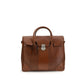 Brunello Cucinelli Brown Calf Leather Bos Taurus Luggage And Travel