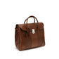 Brunello Cucinelli Brown Calf Leather Bos Taurus Luggage And Travel